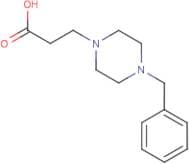 3-(4-Benzylpiperazin-1-yl)propanoic acid