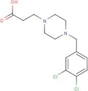 3-[4-(3,4-Dichlorobenzyl)piperazin-1-yl]propanoic acid