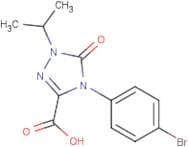 4-(4-Bromophenyl)-1-isopropyl-5-oxo-4,5-dihydro-1H-1,2,4-triazole-3-carboxylic acid
