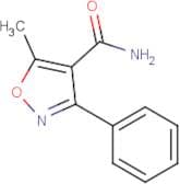 5-Methyl-3-phenylisoxazole-4-carboxamide