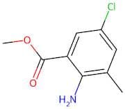 Methyl 2-amino-5-chloro-3-methylbenzoate