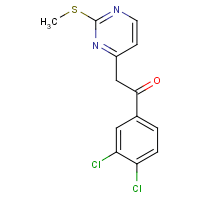 1-(3,4-Dichlorophenyl)-2-[2-(methylthio)pyrimidin-4-yl]ethanone