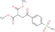 Dimethyl {2-[4-(methylsulfonyl)phenyl]-2-oxoethyl}malonate