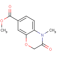 Methyl 4-methyl-3-oxo-3,4-dihydro-2H-1,4-benzoxazine-7-carboxylate