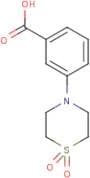 3-(1,1-Dioxidothiomorpholin-4-yl)benzoic acid