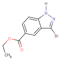 Ethyl 3-bromo-1H-indazole-5-carboxylate