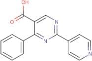 4-Phenyl-2-pyridin-4-ylpyrimidine-5-carboxylic acid