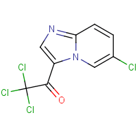 2,2,2-Trichloro-1-(6-chloroimidazo[1,2-a]pyridin-3-yl)ethanone