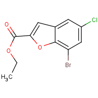 Ethyl 7-bromo-5-chlorobenzo[b]furan-2-carboxylate