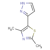 2,4-Dimethyl-5-(1H-pyrazol-3-yl)-1,3-thiazole