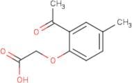 (2-Acetyl-4-methylphenoxy)acetic acid