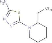 5-(2-Ethylpiperidin-1-yl)-1,3,4-thiadiazol-2-amine