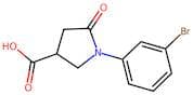 1-(3-Bromophenyl)-5-oxopyrrolidine-3-carboxylic acid