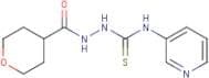 N-Pyridin-3-yl-2-(tetrahydro-2H-pyran-4-ylcarbonyl)hydrazinecarbothioamide
