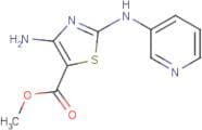 Methyl 4-amino-2-(pyridin-3-ylamino)-1,3-thiazole-5-carboxylate
