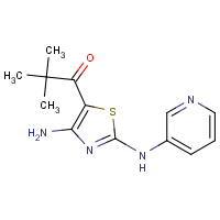 1-[4-Amino-2-(pyridin-3-ylamino)-1,3-thiazol-5-yl]-2,2-dimethylpropan-1-one