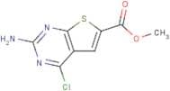 Methyl 2-amino-4-chlorothieno[2,3-d]pyrimidine-6-carboxylate