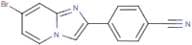 4-(7-Bromoimidazo[1,2-a]pyridin-2-yl)benzonitrile