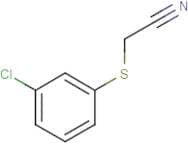 [(3-Chlorophenyl)thio]acetonitrile