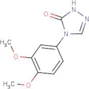 4-(3,4-Dimethoxyphenyl)-2,4-dihydro-3H-1,2,4-triazol-3-one