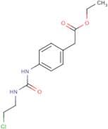 Ethyl [4-({[(2-chloroethyl)amino]carbonyl}amino)phenyl]acetate