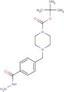 tert-Butyl 4-[4-(hydrazinocarbonyl)benzyl]piperazine-1-carboxylate
