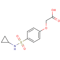 {4-[(Cyclopropylamino)sulfonyl]phenoxy}acetic acid