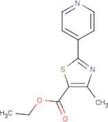 Ethyl 4-methyl-2-pyridin-4-yl-1,3-thiazole-5-carboxylate