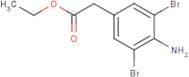 Ethyl (4-amino-3,5-dibromophenyl)acetate