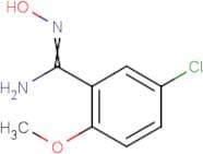 5-Chloro-N'-hydroxy-2-methoxybenzenecarboximidamide