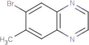 6-Bromo-7-methylquinoxaline
