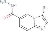 3-Bromoimidazo[1,2-a]pyridine-6-carbohydrazide
