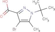 4-Bromo-1-tert-butyl-5-methyl-1H-pyrazole-3-carboxylic acid