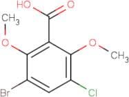 3-Bromo-5-chloro-2,6-dimethoxybenzoic acid
