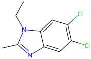 5,6-Dichloro-1-ethyl-2-methyl-1H-benzimidazole