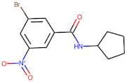 3-Bromo-N-cyclopentyl-5-nitrobenzamide