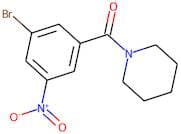 1-(3-Bromo-5-nitrobenzoyl)piperidine