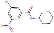 3-Bromo-N-cyclohexyl-5-nitrobenzamide