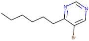 5-Bromo-4-(hex-1-yl)pyrimidine