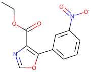Ethyl 5-(3-nitrophenyl)-1,3-oxazole-4-carboxylate