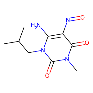 6-Amino-1-isobutyl-3-methyl-5-nitroso-2,4-pyrimidinedione