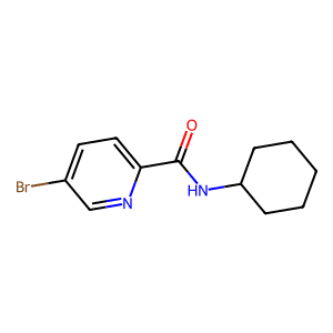 5-Bromo-N-cyclohexylpyridine-2-carboxamide