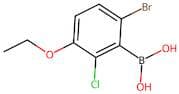 6-Bromo-2-chloro-3-ethoxybenzeneboronic acid