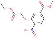 Methyl 3-(2-ethoxy-2-oxoethoxy)-4-nitrobenzoate