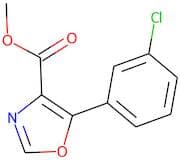 Methyl 5-(3-chlorophenyl)-1,3-oxazole-4-carboxylate