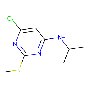 4-Chloro-6-(isopropylamino)-2-(methylsulphanyl)pyrimidine