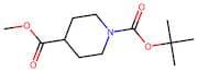 Methyl piperidine-4-carboxylate, N-BOC protected