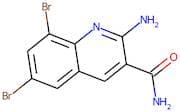 2-Amino-6,8-dibromoquinoline-3-carboxamide