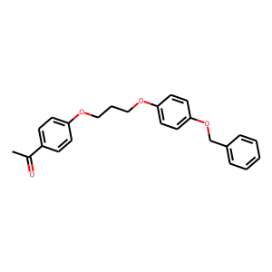 4'-{3-[4-(Benzyloxy)phenoxy]propoxy}acetophenone