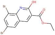 Ethyl 6,8-dibromo-2-oxo-1,2-dihydroquinoline-3-carboxylate